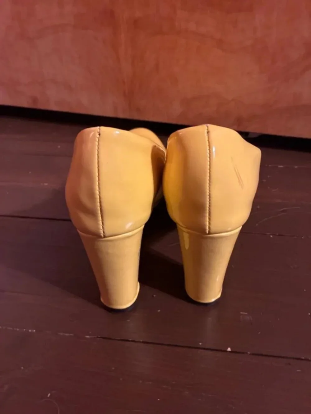 Yellow heels